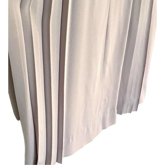 Vintage Albert Nipon Silk Sleeveless Slip Dress Lavender Purple Wrap Shawl 6 - Picture 10 of 14